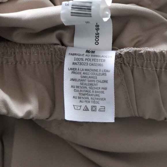 Aeropostale Parachute Cargo Medium Tan Pull On Relaxed High Rise Casual Pants - Picture 12 of 12